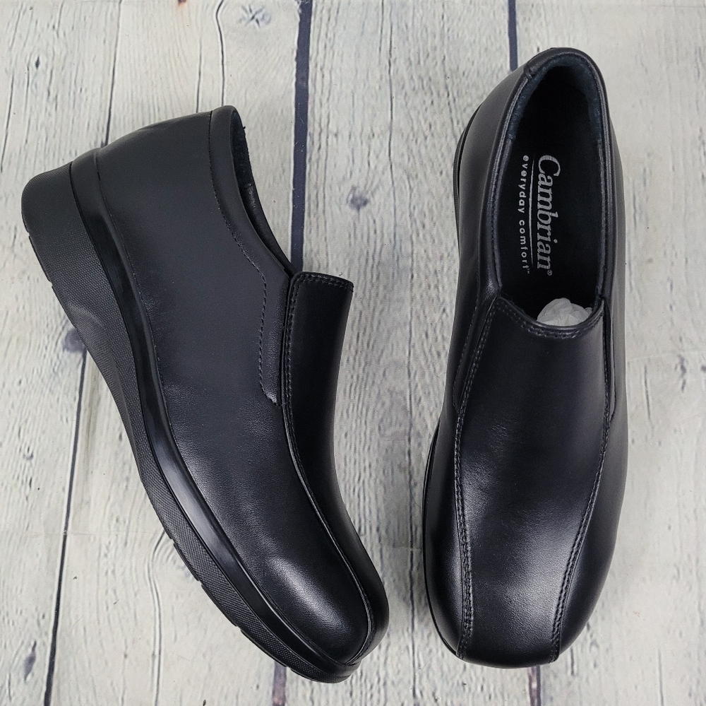 CAMBRIAN | #60310/#60312 Metro leather slip-on comfort orthopedic walking shoes